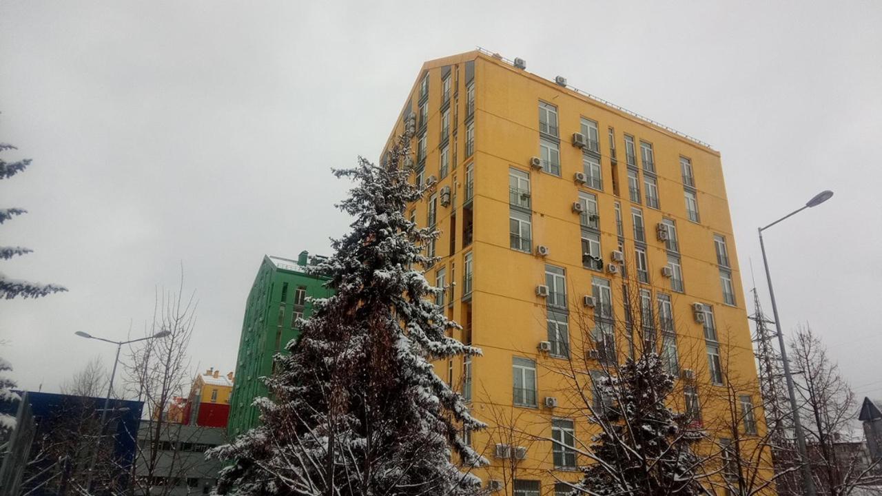 קייב Georgeous Bright Studio In A Bright Residential Complex Comfort Town Кт-08 מראה חיצוני תמונה